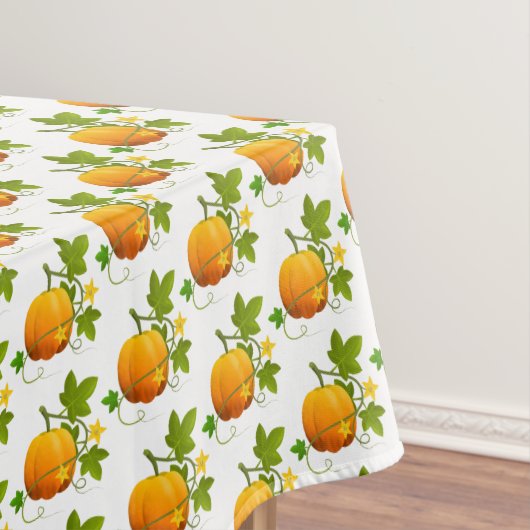 Tafelkleed Herfst pompoen wijnstok (Voorbeeld)