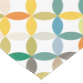 Tafelkleed herhalen cirkel gekleurde kwarten (Gekanteld)