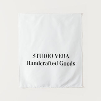 Tafelkleed met logo voor verkopersstandaard displa wandkleed
