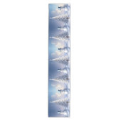 Tafelkleed met sneeuwman en blauwe hoed voor kerst (Voorkant)