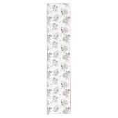 Tafelkleed met waterverf bloemen (Voorkant)