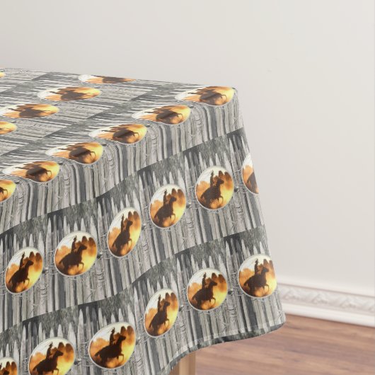 Tafelkleed Paarden (Voorbeeld)