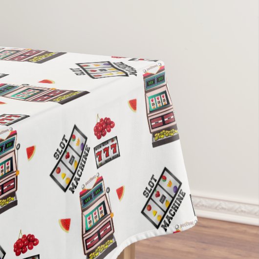 Tafelkleed Slot Machine Casino (Voorbeeld)