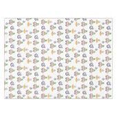 Tafelkleed witte uien, knoflooksoep koken (Voorkant (Horizontaal))