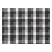 Tafelkleed XMAS Baffalo Plaid Zwart Wit Kerstmis (Voorkant (Horizontaal))