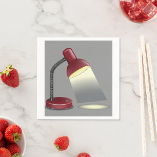 Tafellamp Papieren servetten