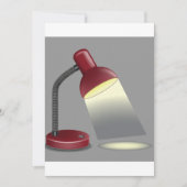 Tafellampuitnodigingen Kaart (Voorkant)