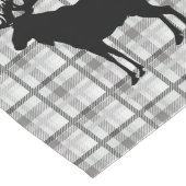 Tafelloper Grey Plaid & Moose (Hoek)