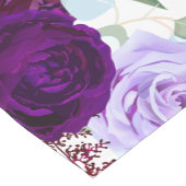 Tafelloper Lavendel Hibiscus op Wit (Hoek)