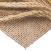 Tafelloper Tarwe op Burlap Sack Country Rustic F (Hoek)