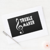 Tafelmaker Rechthoekige Sticker (Envelop)