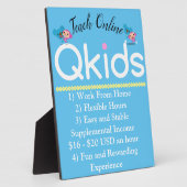 Tafelmodel Fotoplaat (Zijkant)