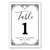 tafelnummer (Voorkant)