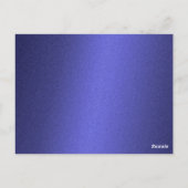 Tafelnummer Blauw Shimmer (Achterkant)
