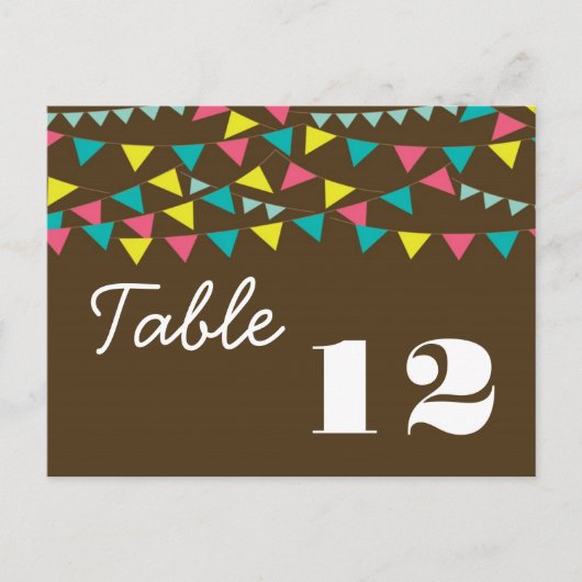 Tafelnummer Kaart Love Lovers Fietsen Fietscarniv (Voorkant)