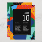 Tafelnummer | Nacht in het museum (Voorkant / Achterkant)