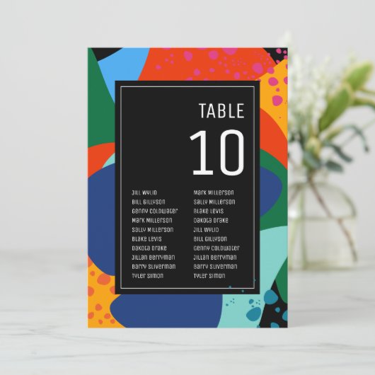 Tafelnummer | Nacht in het museum (Staand voorkant)