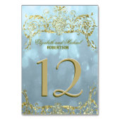 tafelnummer | Princess Blue (Achterkant)