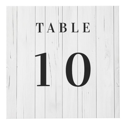 Tafelnummer QR code menu hout bedrijf logo Kubus (Voorkant)