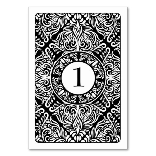 Tafelnummer Trouw K Q Aas Harten Speelkaarten (Achterkant)