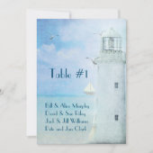 Tafelnummer trouwlocatie-vuurtoren (Voorkant)