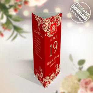 Tafelnummer voor verjaardag Langleven 3 in 1 Poster
