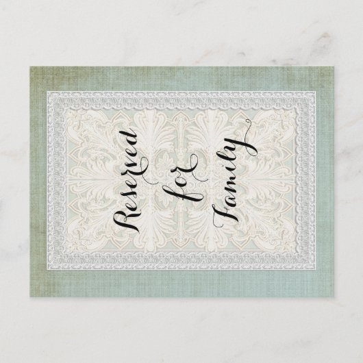 Tafelnummers Rustic Lace w Aged Linen (Voorkant)