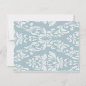 Tafelnummers vintage damast voor bruiloft (Achterkant)