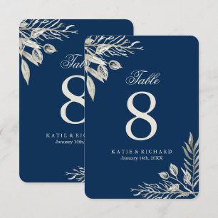 Tafelnummers voor winterhuwelijk