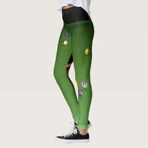 Tafelolie voor Eightball met ballen en keus, Leggings