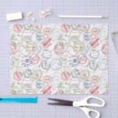 Tafelpapier voor reisblokken tissuepapier (Craft)