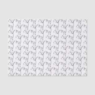 Tafelpapier voor schapen en geiten tissuepapier