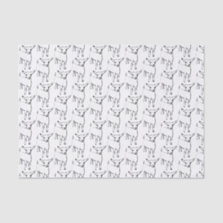 Tafelpapier voor schapen en geiten tissuepapier