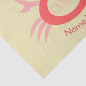 Tafelpapier voor Star-Sign. kanker Tissuepapier (Detail)