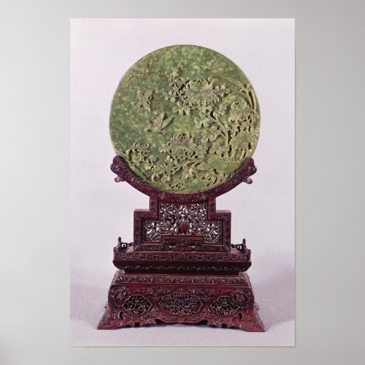 Tafelscherm, Chinees, 18e eeuw Poster (Voorkant)