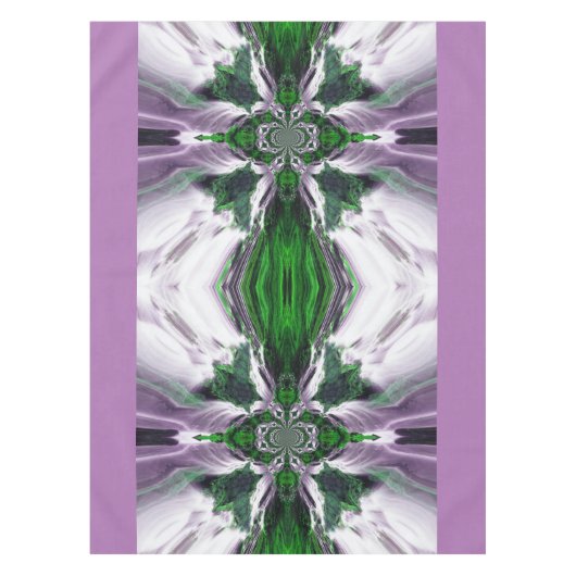 Tafelstof voor de groene oceaan Breeze Tafelkleed (Voorkant)
