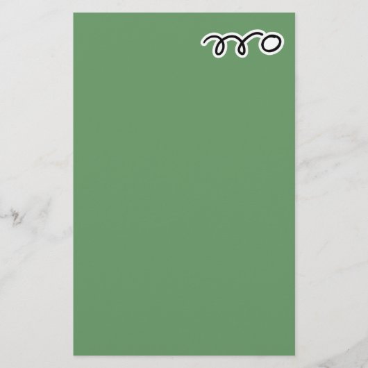 Tafeltennis briefpapier voor het schrijven van bri (Voorkant)