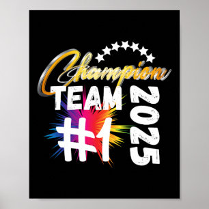 Tafeltennis Dminton Volleyll Golf Handll Kampioen Poster