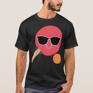 Tafeltennis Emoji T-shirt