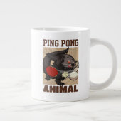 Tafeltennis Funny Ping Pong Binturong Bearcat Extra Grote Beker (Rechts)