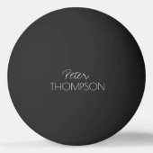 tafeltennis monogram zwart_ball pingpongballen (Voorkant)