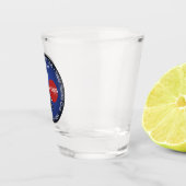 Tafeltennis Ping Pong Drinkware Shot Glas (Rechts)