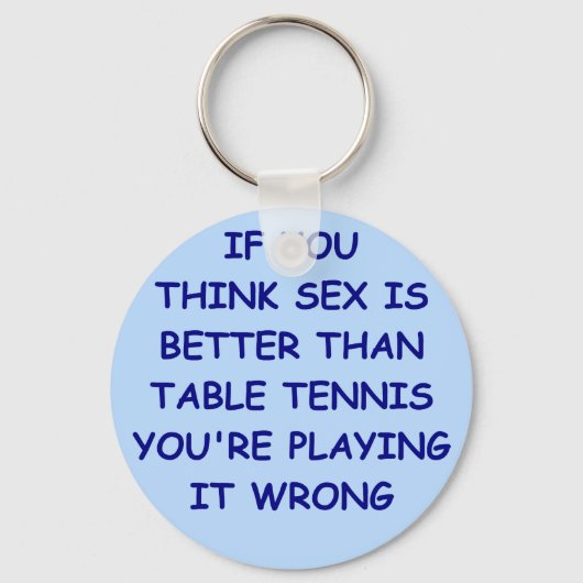 tafeltennis sleutelhanger (Voorkant)