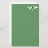 Tafeltennispapier voor schrijfpapier briefpapier (Voorkant / Achterkant)