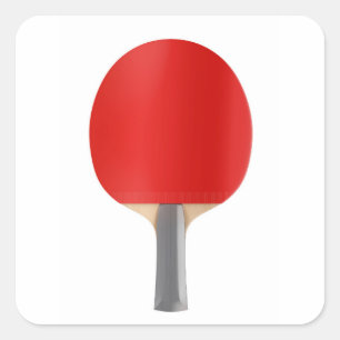 Tafeltennisracket Vierkante Sticker