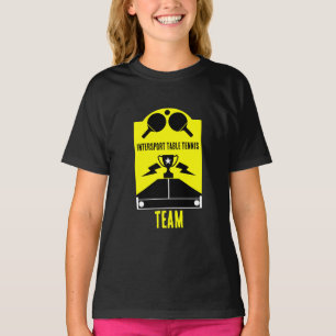 tafeltennistoernooi t-shirt
