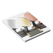 Tafeltennistrofeeën Notitieblok (Schuin)