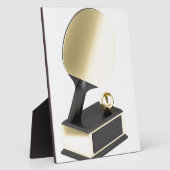 Tafeltennistrofie Fotoplaat (Zijkant)