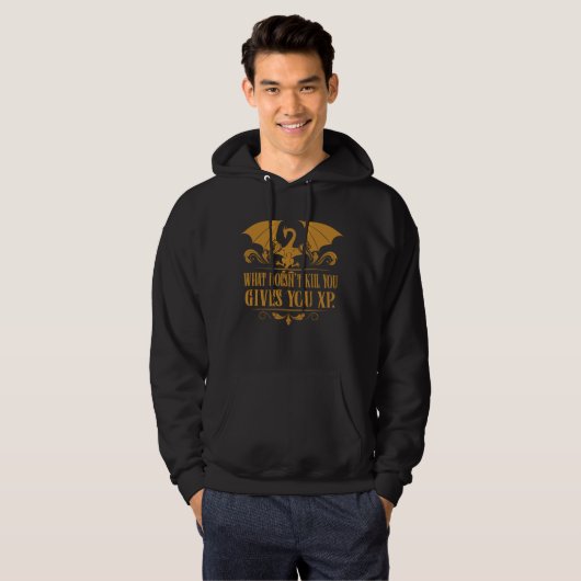 Tafeltop RPG Addict XP Dragon Dungeons Hoodie (Voorkant volledig)