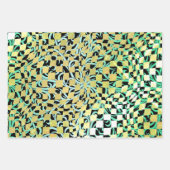 Taffi Op Art Échantillon Feuilles de papier d'enve (Devant)